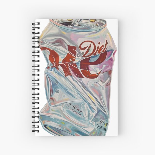Item preview, Crushed Coke Diet Can 90s Grunge Still Life Art designed and sold by Mustangana.