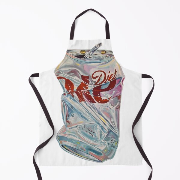 Item preview, Crushed Coke Diet Can 90s Grunge Still Life Art designed and sold by Mustangana.