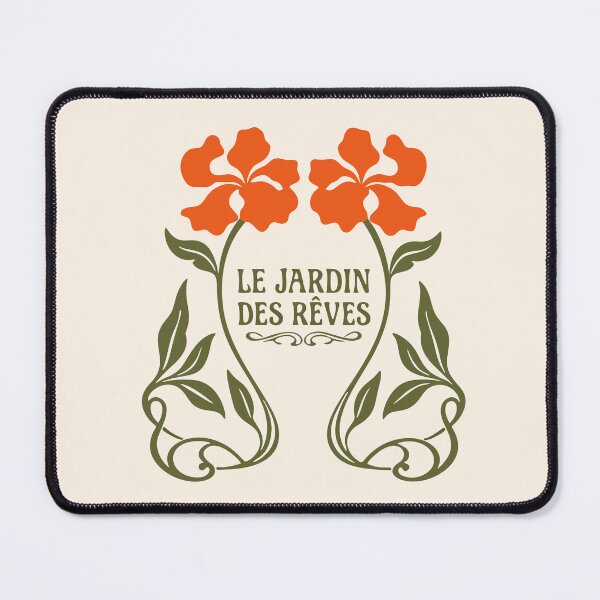 Item preview, Le Jardin des Rêves Art Nouveau Botanical Design designed and sold by AbsoluteMotif.