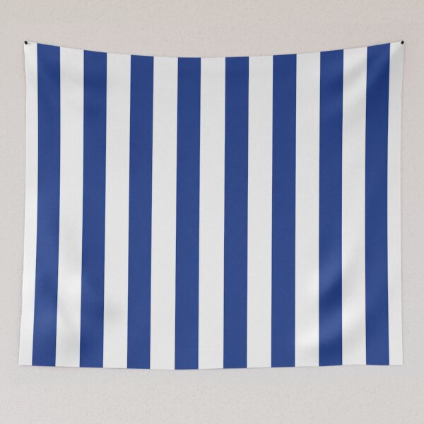 Item preview, Blue Stripe Pattern – Scandinavian Coastal Minimalist Bold Lines designed and sold by TheSlowShore.