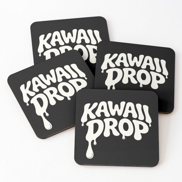 Item preview, Kawaii Drop Dripping Typography Streetwear Design designed and sold by AbsoluteMotif.