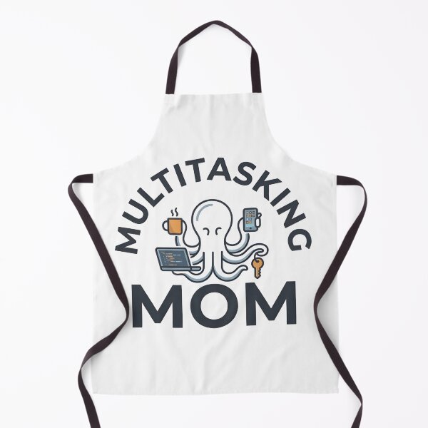 Item preview,  Minimal Multitasking Mom Shirt – Modern Octopus Mom Tee designed and sold by ZyxDes.