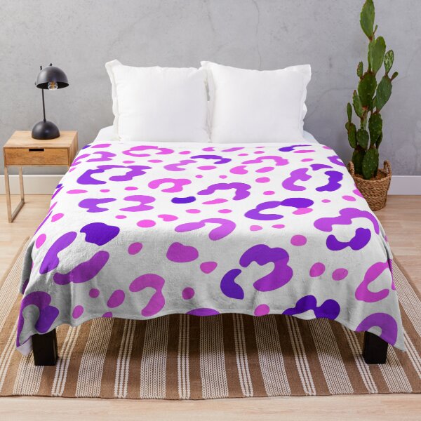 Item preview, Neon Leopard Pattern Purple Y2K Aesthetic designed and sold by AbsoluteMotif.