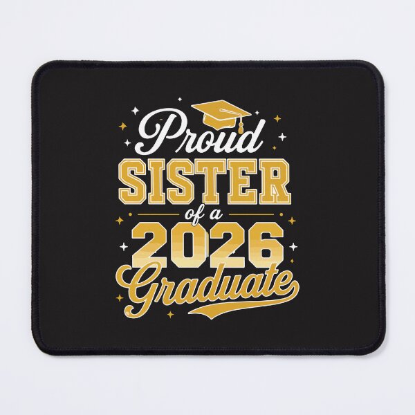 Item preview, Proud Sister of a 2026 Graduate Funny Senior Graduation designed and sold by kiralynstration.