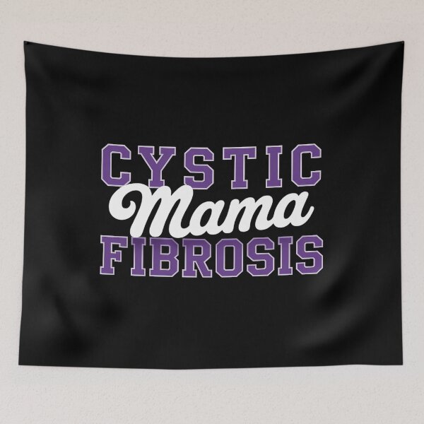 Item preview, Cystic Fibrosis Awareness Purple Ribbon CF designed and sold by sailorjessiArt.