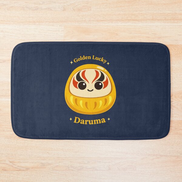 Item preview, Golden Lucky Daruma Japanese Kawaii Design designed and sold by AbsoluteMotif.