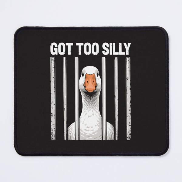 Item preview, Got Too Silly Funny Goose Meme Retro Vintage Animal Humor designed and sold by kiralynstration.