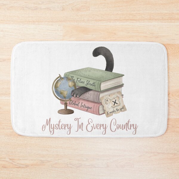 Item preview, Mystery In Every Country — Vintage Globe Cat Travel Mystery Tee designed and sold by kosimazaki.