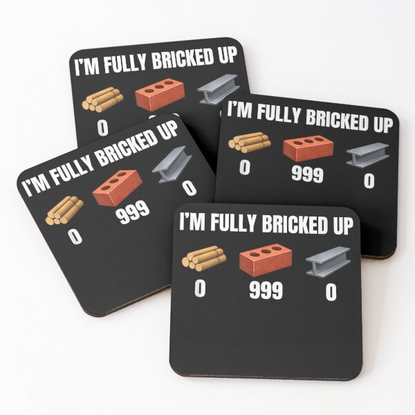 Item preview, Im fully bricked up funny gamer meme gen Z slang  designed and sold by CAnastazyshop.