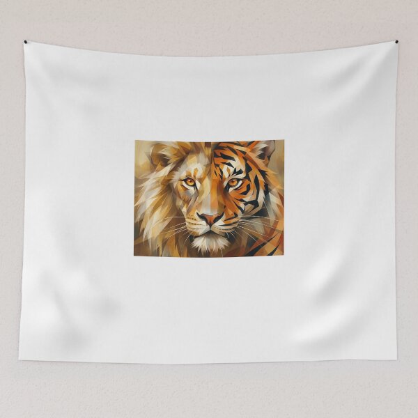 Item preview, Lion & Tiger designed and sold by ApzTees.