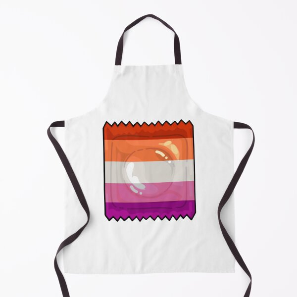 Item preview, Lesbian Flag Condom Pack Safe Sex Vintage Apothecary Art designed and sold by Mustangana.