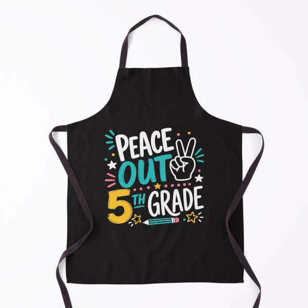 Item preview, Peace Out 5th Grade Graduation Funny Last Day of School designed and sold by kiralynstration.