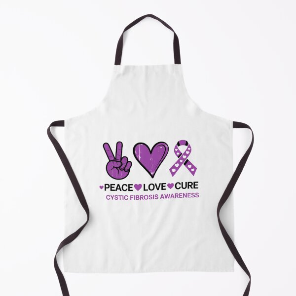 Item preview, Cystic Fibrosis Awareness Peace Love Cure designed and sold by sailorjessiArt.