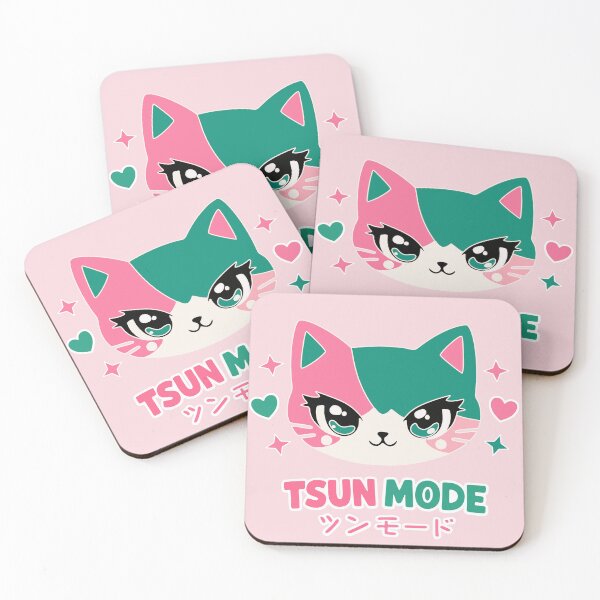 Item preview, Tsun Mode Kawaii Anime Tsundere Cat Design designed and sold by AbsoluteMotif.