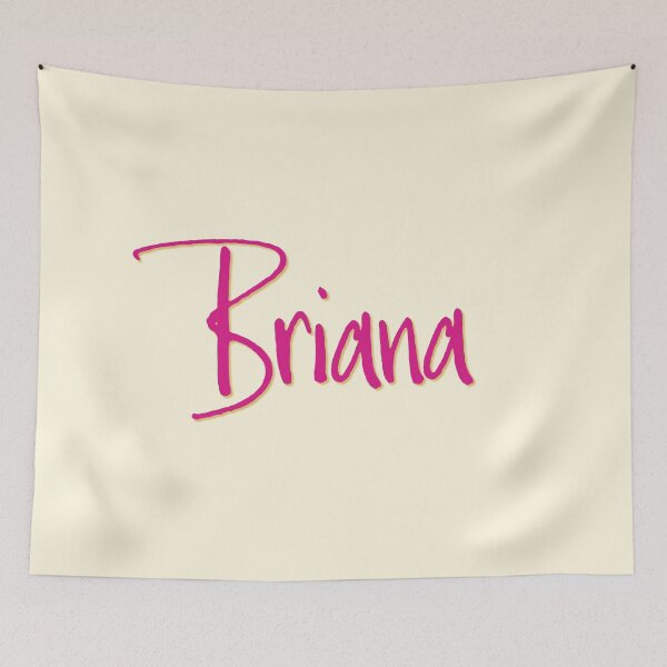 Item preview, BRIANA personalized type design designed and sold by CharlottePlaceArt.
