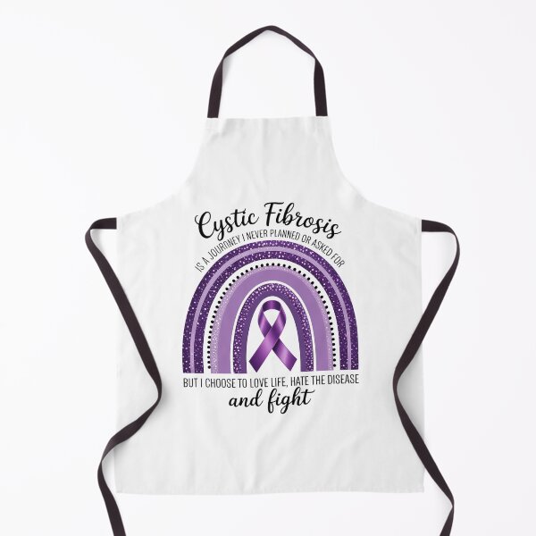 Item preview, Cystic Fibrosis Awareness Purple Ribbon Rainbow designed and sold by sailorjessiArt.