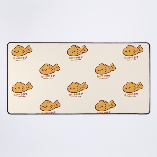 Item preview, Kawaii Taiyaki Love Japanese Street Food Art designed and sold by AbsoluteMotif.