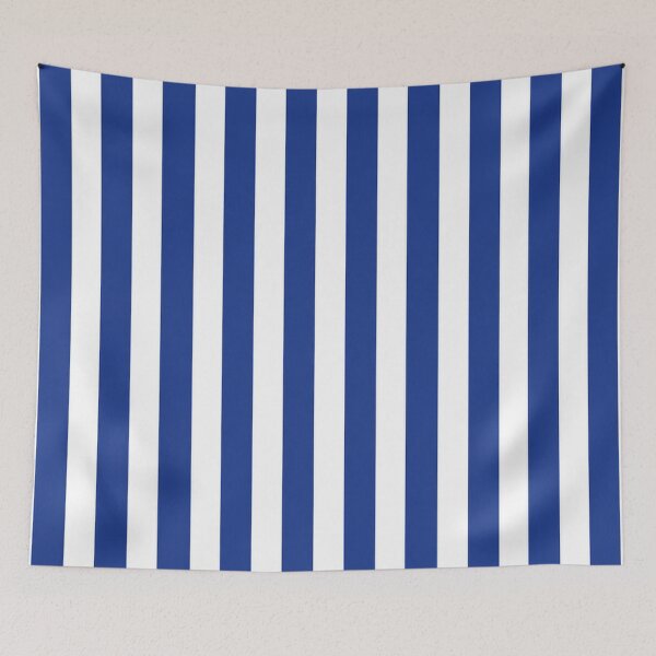 Item preview, Blue Stripe Pattern – Scandinavian Coastal Minimalist Medium Lines designed and sold by TheSlowShore.