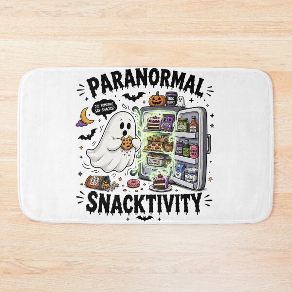 Artikelvorschau, Lustige Geisterparanormale Snacktivity-Halloween-Kunst entworfen und verkauft von InkNovaLab.