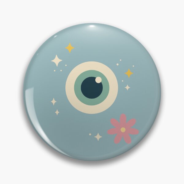 Item preview, Boho Moon Eye Charm Minimal Spiritual Aesthetic designed and sold by AbsoluteMotif.