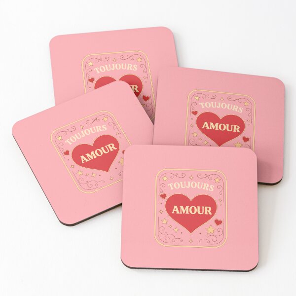Item preview, Toujours Amour Vintage French Heart Aesthetic designed and sold by AbsoluteMotif.