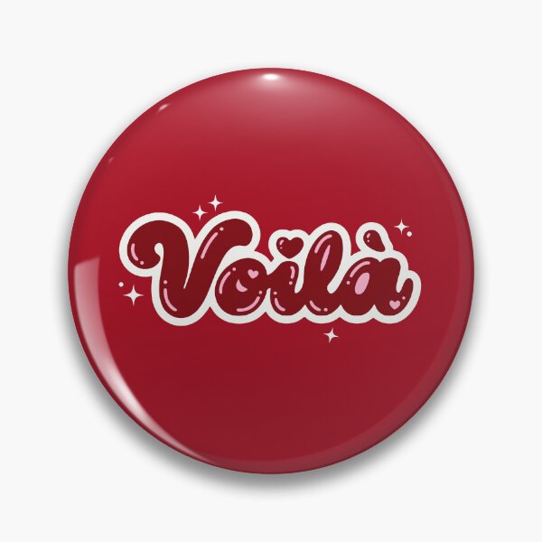 Item preview, Voilà French Retro Typography Red Edition designed and sold by AbsoluteMotif.