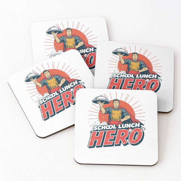 Item preview,  School Lunch Hero – Funny Cafeteria Worker Gift, Lunch Lady Appreciation Design, School Staff Hero designed and sold by ChameraDesign.