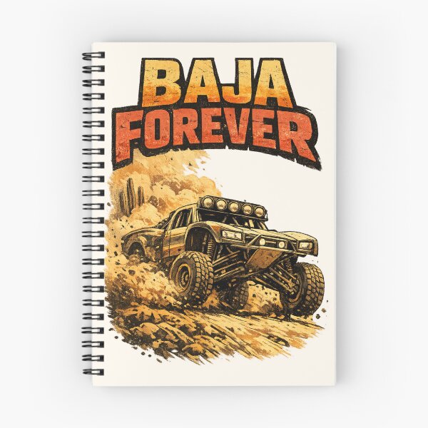 Item preview, Baja Forever Off Road Racing designed and sold by Retro Arabica.