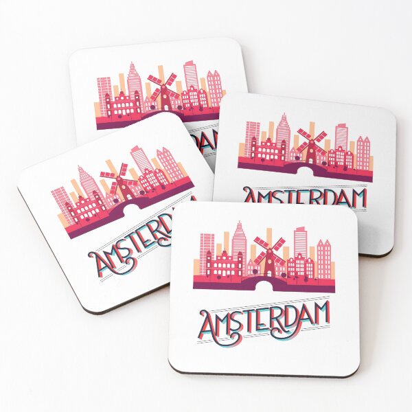 Item preview, Amsterdam travel city designed and sold by Shresart ✨.