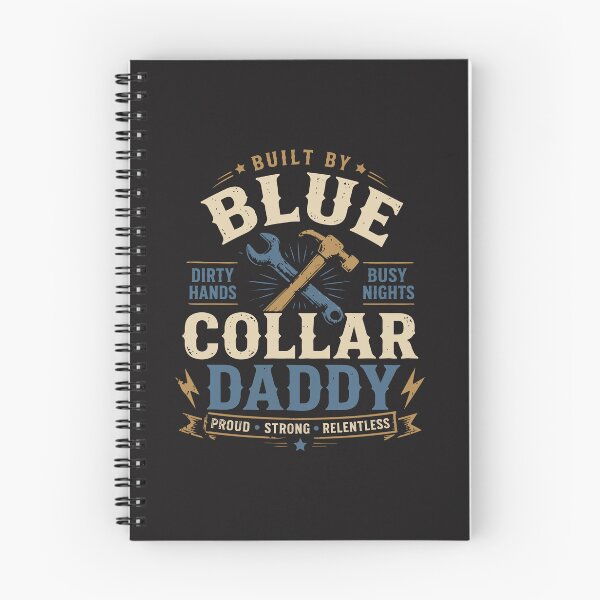 Item preview, Blue Collar Daddy Dirty Hands Busy Nights Funny Working Man designed and sold by kiralynstration.