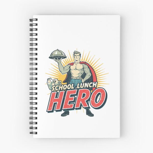 Item preview,  School Lunch Hero – Funny Cafeteria Worker Gift, Lunch Lady Appreciation Design, School Staff Hero designed and sold by ChameraDesign.
