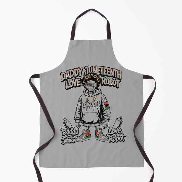 Item preview, Minimal Daddy Juneteenth Love Robot Inspirational Freedom Typography Design for Modern Culture Lovers designed and sold by Im-Ara.