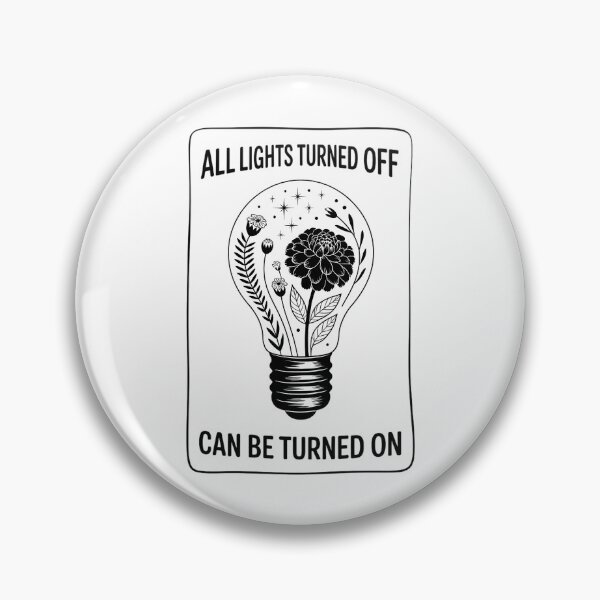 Item preview, All lights turned off mental health matters  designed and sold by sailorjessiArt.