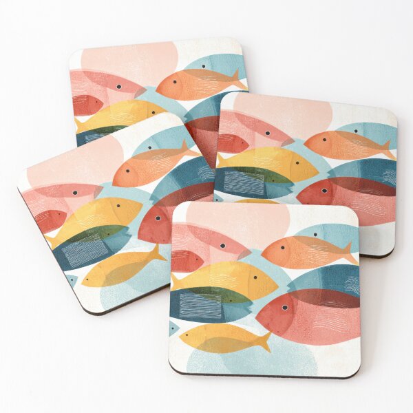 Item preview, Colorful fish swimming in water designed and sold by anytka.