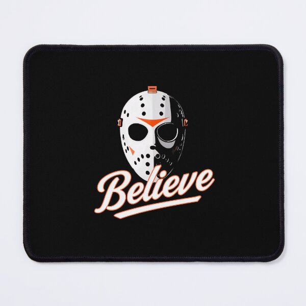 Item preview, Believe Horror Mask Dark Aesthetic Graphic T-Shirt Design designed and sold by Kavya Art.
