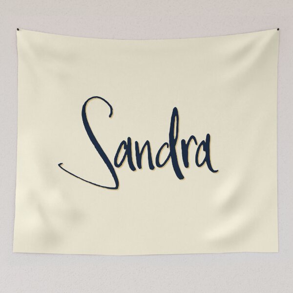 Item preview, SANDRA personalized type design designed and sold by CharlottePlaceArt.