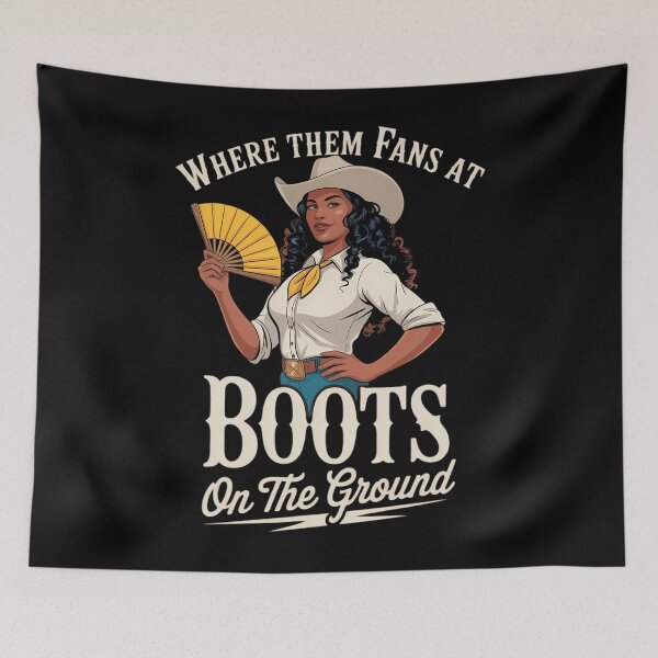 Item preview, Boots On The Ground Juneteenth Cowgirl Southern Charm designed and sold by SapfireStuArt.