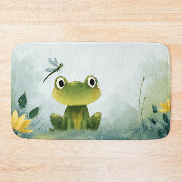 Item preview, Frog dragonfly in green designed and sold by anytka.