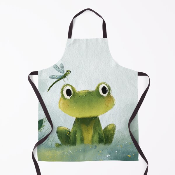 Item preview, Frog dragonfly in green designed and sold by anytka.