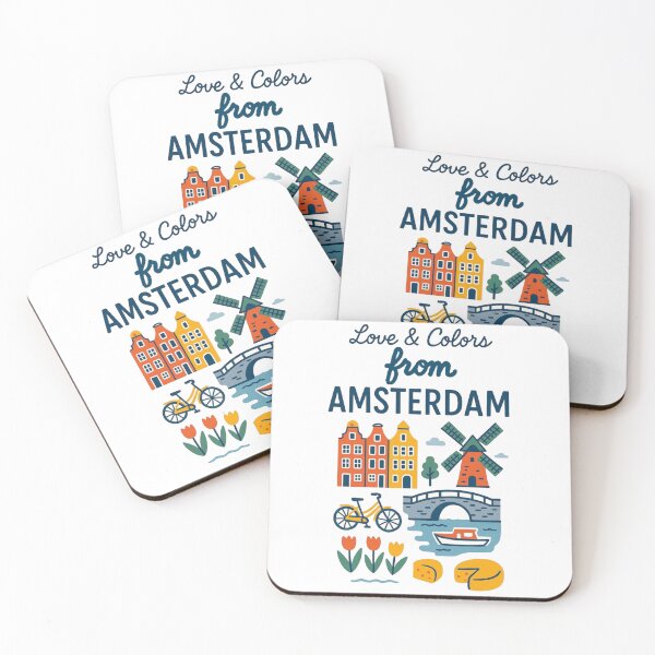 Item preview, Amsterdam travel city designed and sold by Shresart ✨.