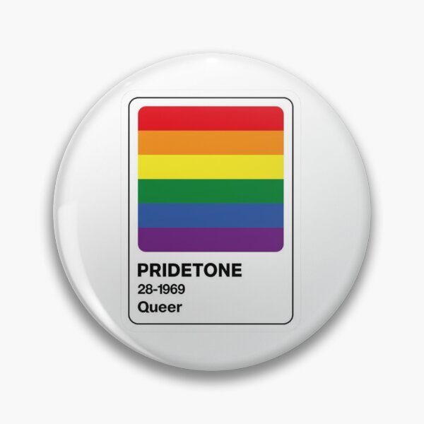 Item preview, Pride Tone Color Swatch Rainbow Flag Vintage Art designed and sold by Mustangana.