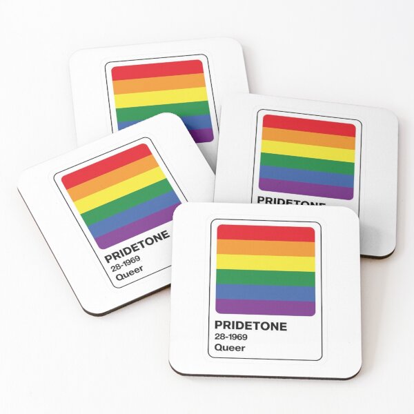 Item preview, Pride Tone Color Swatch Rainbow Flag Vintage Art designed and sold by Mustangana.