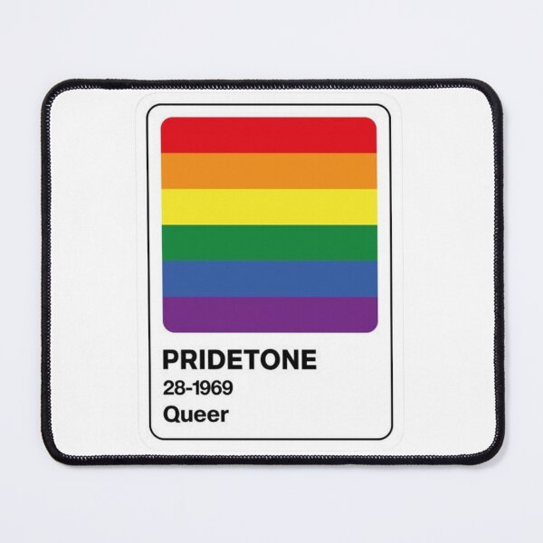 Item preview, Pride Tone Color Swatch Rainbow Flag Vintage Art designed and sold by Mustangana.