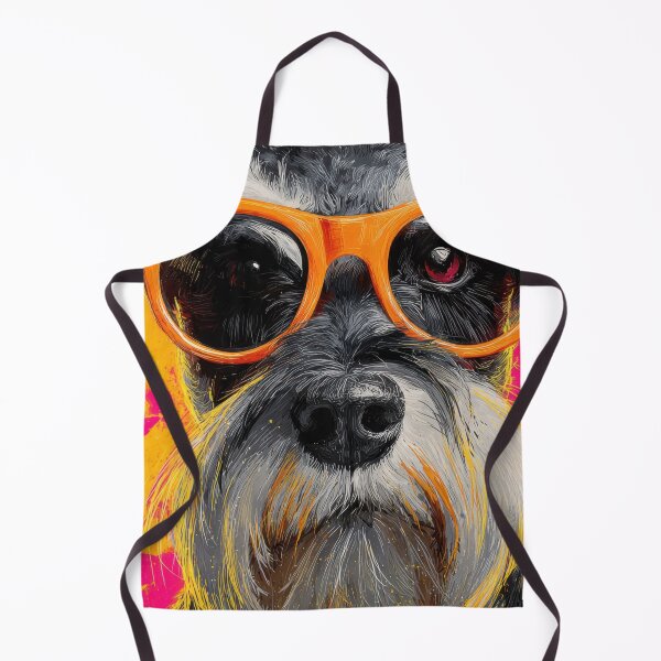Item preview, Cute dog with orange glasses smiling designed and sold by anytka.
