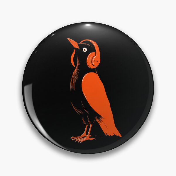 Item preview, Bird with headphones jams designed and sold by anytka.