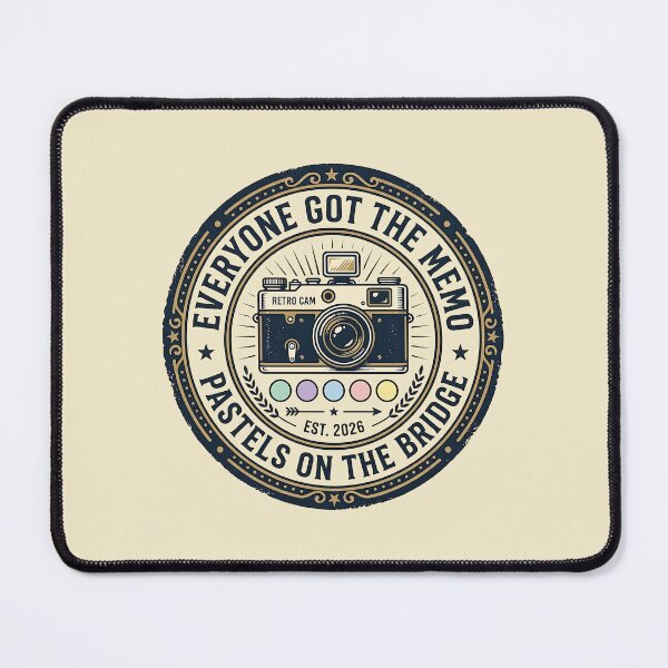 Item preview, Vintage Camera Badge Photography Lover Retro Aesthetic designed and sold by SplashTastic.