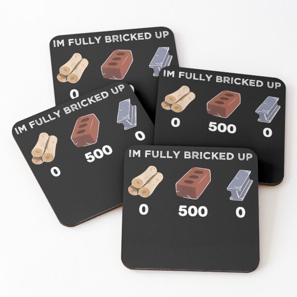 Item preview, Im fully bricked up funny gamer meme gen Z slang  designed and sold by CAnastazyshop.