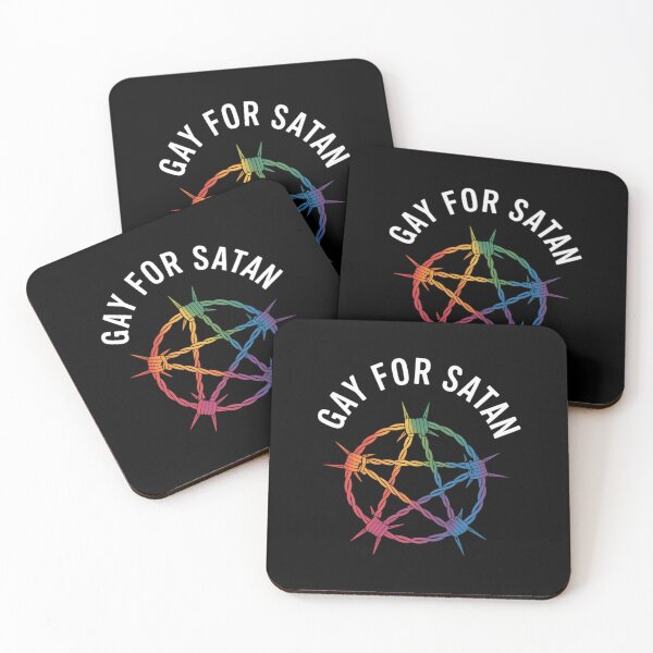 Item preview, All Hail Gay Satan Lgbt Goth Gay Pride Baphomet designed and sold by sailorjessiArt.