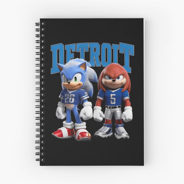Item preview,  Detroit Lions Sonic And Knuckles  Kt 156  designed and sold by Soratravels.
