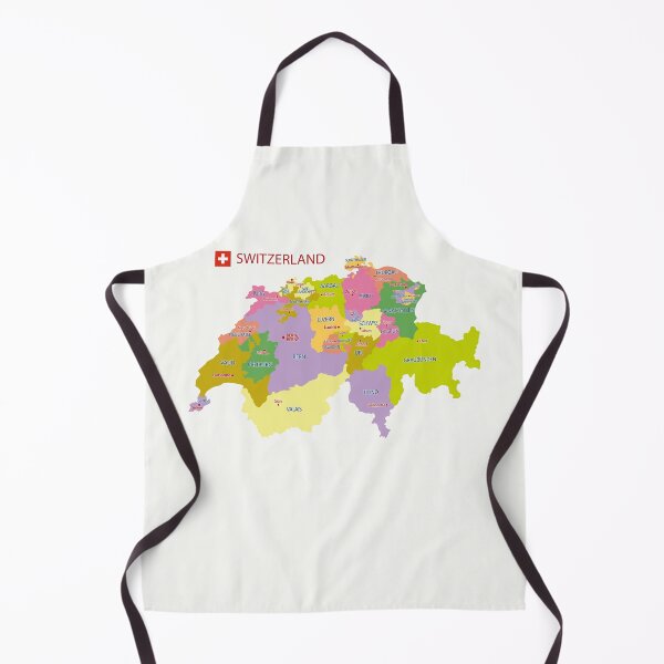 Item preview, Switzerland Political  Map – Colorful Cantons Map of Switzerland designed and sold by alijun.